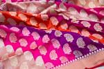 Banarasi Silk Butta Rangkat Saree