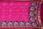 Patan Patola Bandhani Pink Saree