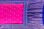 Kanchipuram Silk Bandhani Butta Pink Saree