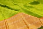 Kanchipuram Silk Brocade Green Saree