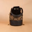 Zardosi Embroidery Black Potli Bag By Kankatala