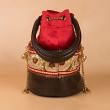 Zardosi Embroidery Red Potli Bag By Kankatala