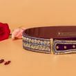 Zardosi Embroidery High Wasit Belt By Kankatala