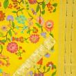 Paithani Silk All Over Jaal Yellow Saree