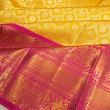 Kanchipuram Silk Brocade Yellow Saree