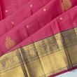 Kanchipuram Silk Butta Pink Saree