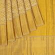 Kanchipuram Silk Tissue Jaal Gold Saree