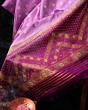 Banarasi Silk Butta Lavender Saree
