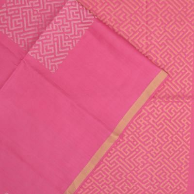 Coimbatore Soft Silk Brocade Pastel Pink Saree