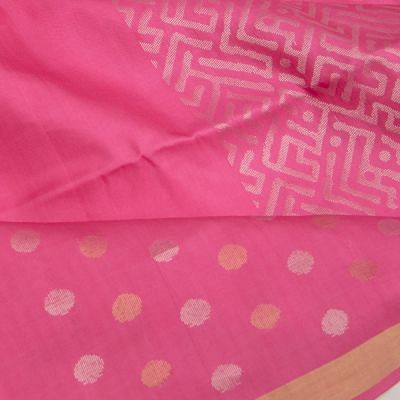 Coimbatore Soft Silk Brocade Pastel Pink Saree