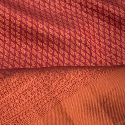 Taranga Kanchi Silk Brocade Maroon Saree