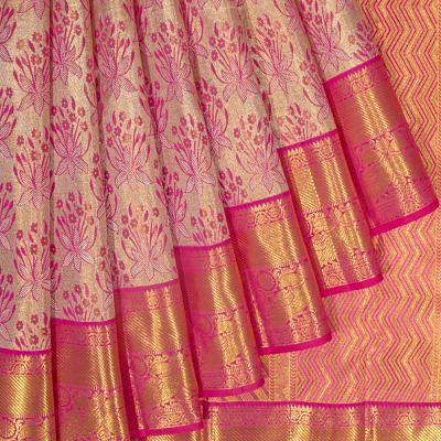 Orange and pink uppada pattu saree | Silk Sarees | Handloom Sarees