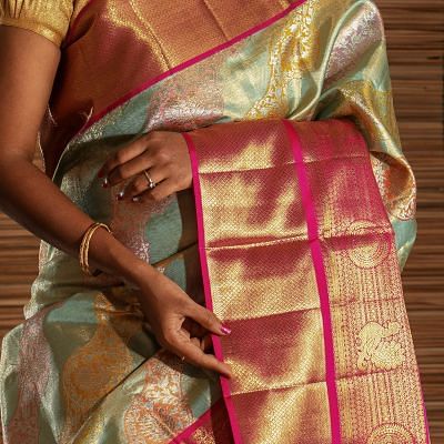 Tissue Kanchipurams | Buy Best Kanchipuram Tissue Silk Sarees Online ...