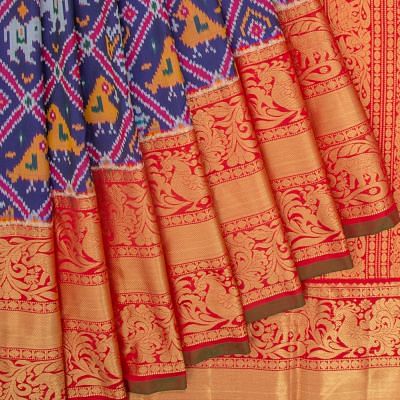 Ikat Pochampally Silk SAREES (659703-N-Janu-India-90035) - sellURsaree.com