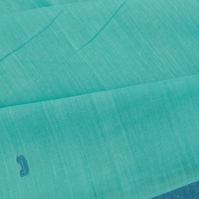 Ponduru Handspun Cotton Butta Sea Green Saree