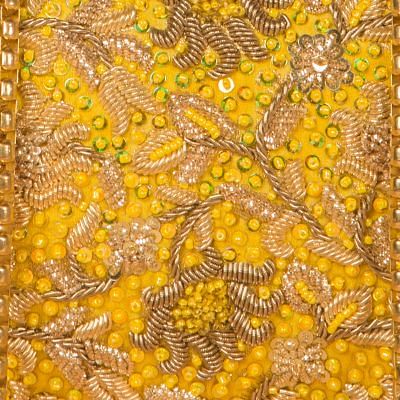 Zardosi Embroidery Clutch By Kankatala