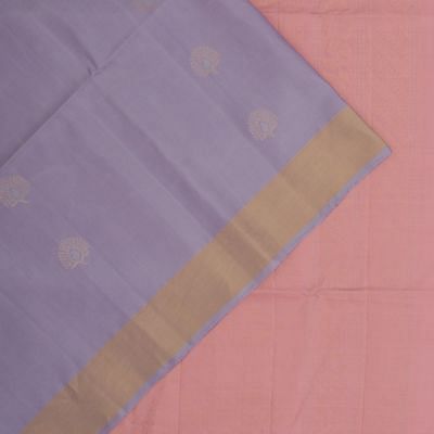 Coimbatore Soft Silk Butta Lavender Saree