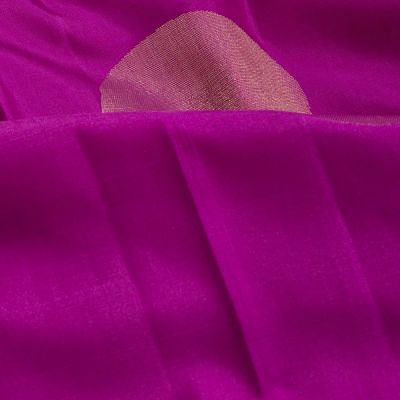 Coimbatore Soft Silk Polka Dot Butta Magenta Pink Saree