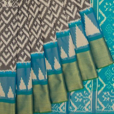 Pochampally ikkat pure silk saree | Handwoven pochampally pure pattu sarees  - ikkat silk, पोचमपैल्ली सिल्क साड़ी - shilpa weaves, Pochampalle | ID:  2852979462173