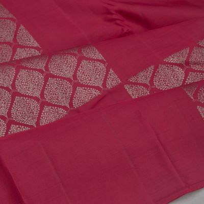 Kanchipuram Silk Antique Zari Brocade Red Saree