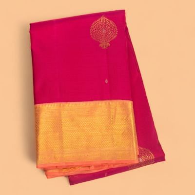 Taranga Kanchi Silk Butta Pink Saree