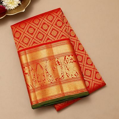 Shop vaira oosi kanchipuram silk saree at best price-sgquangbinhtourist.com.vn