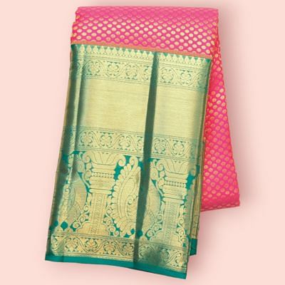 Discover the Traditional Taste with Kanchipuram Pattu Sarees – Prakash Silks  & Sarees