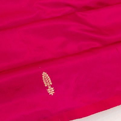 Banarasi Katan Silk Butta Pink Saree