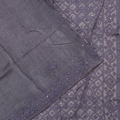 Kota Soft Silk Kasuti Work Butta Lavender Saree