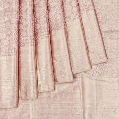 Taranga Kanchi Silk Tissue Brocade Lavender Saree