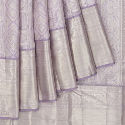 Taranga Kanchi Silk Brocade Lavender Saree