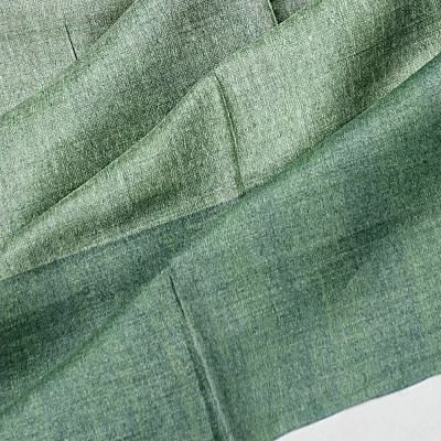 Tussar Plain Green Saree