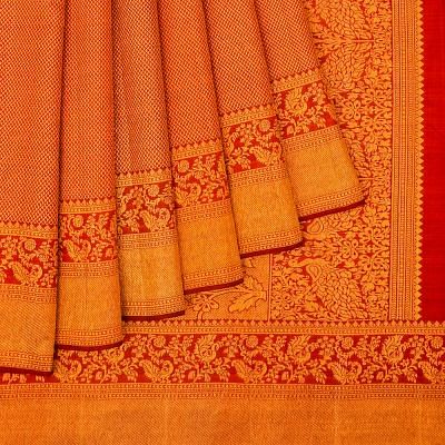 Taranga Kanchi Silk Brocade Maroon Saree