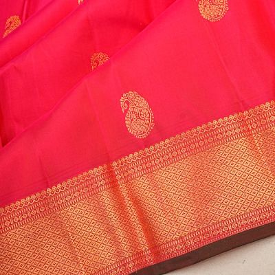 Taranga Kanchi Silk Butta Pink Saree