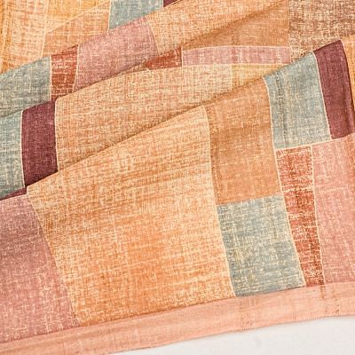 Tussar Geometrical Printed Peach Saree