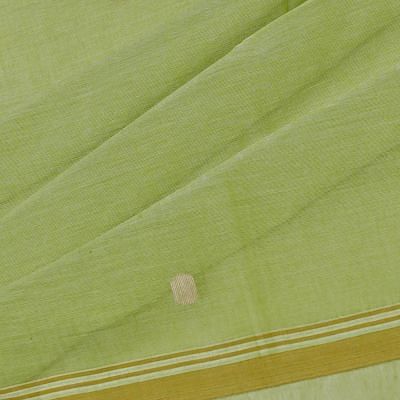 Phulia Cotton Butta Green Saree