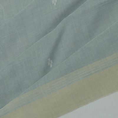 Phulia Cotton Butta Grey Saree