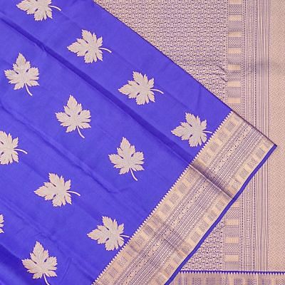 Taranga Kanchi Silk Butta Royal Blue Saree