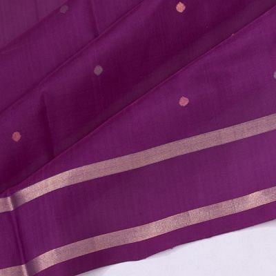 Uppada Silk Butta Purple Saree