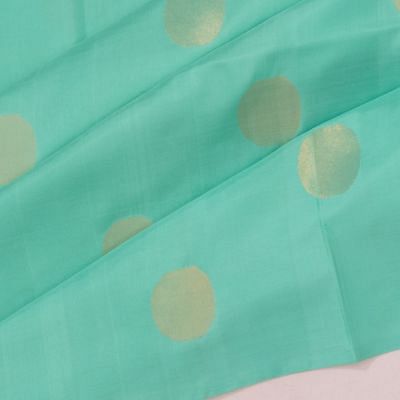 Uppada Silk Butta Sea Green Saree