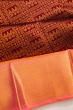 Kanchipuram Silk Brocade Maroon Saree