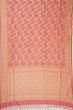 Banarasi Silk Kadwa Jaal Pastel Pink Saree