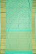 Kanchipuram Silk Brocade Sea Green Saree