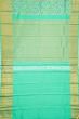 Kanchipuram Silk Brocade Sea Green Saree