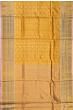 Kanchipuram Silk Tissue Brocade Gold Saree