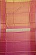 Kanchipuram Silk Tissue Brocade Gold Saree