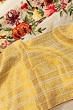 Parsi Gara x Kanchipuram Silk Plain White Saree