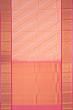 Kanchipuram Silk Lines And Butta Peach Saree