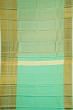 Kanchipuram Silk Brocade Sea Green Saree