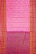 Kanchipuram Silk Floral Butta Pink Saree